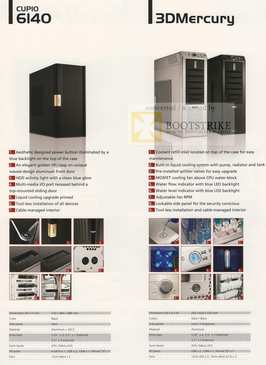 C3 2009 price list image brochure of Gigabyte Casing Cupio 6140 3DMercury C3 2009 price list image brochure of Gigabyte Casing Cupio 6140 3DMercury