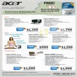 Aspire Desktop PCs M5800 M5810 X5810 Z5610