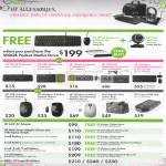 Keyboard Mouse Wireless Comfort Bag USB Hub Adapter Battery