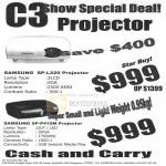 Projectors SP L220 SP P410M PC Connect