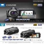 Handycam Camcorder CX520E XR520E XR500E