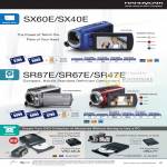 Handycam Camcorder HDR SX60E SX40E SR87E SR67E SR47E VRD