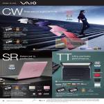 Vaio Notebooks CW SR TT Series