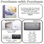 Comic Studio Pro Bamboo Fun Intuos 3