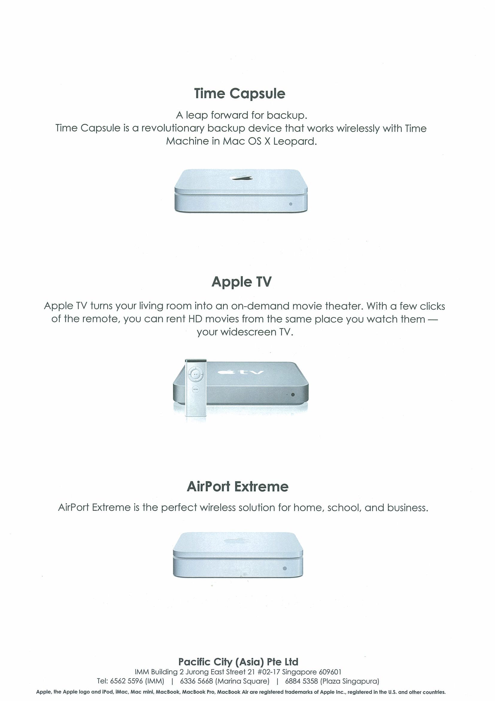 Comex 2008 price list image brochure of Apple Pacific City Page 4