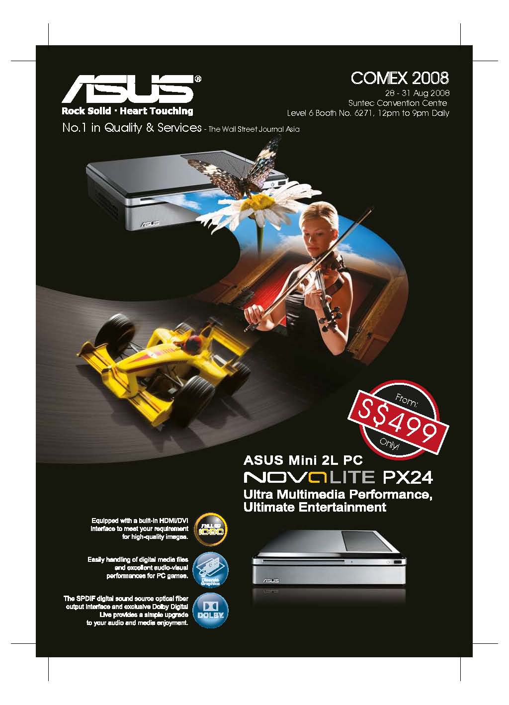 Comex 2008 price list image brochure of Asus Nova Lite Px24 1