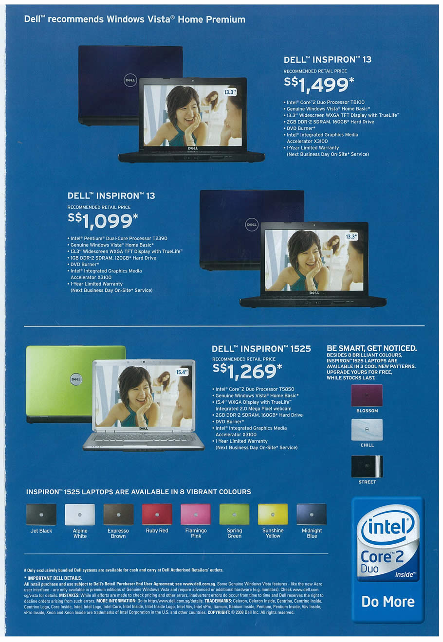 Comex 2008 price list image brochure of Dell 01 Page 3