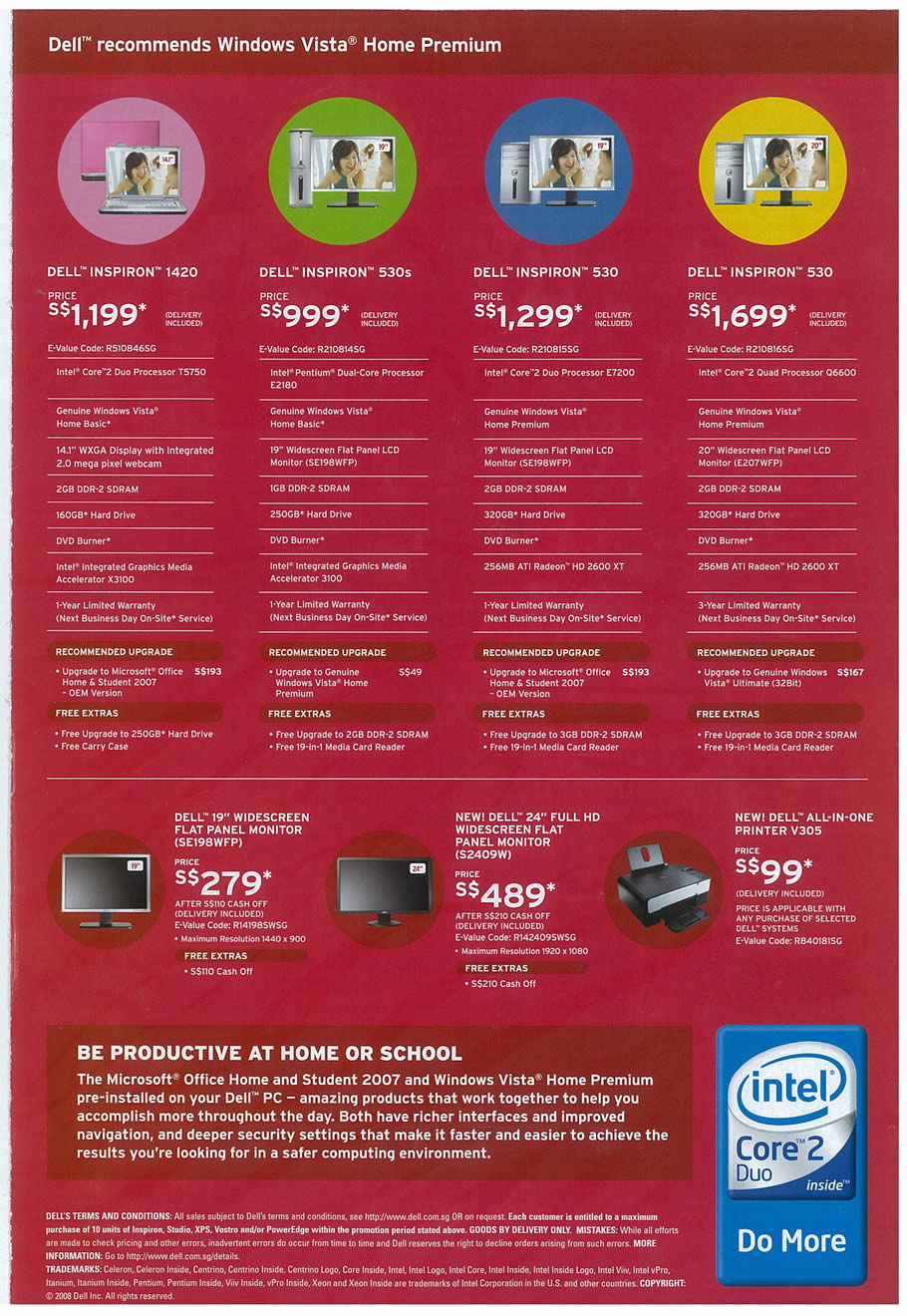 Comex 2008 price list image brochure of Dell 02 Page 3