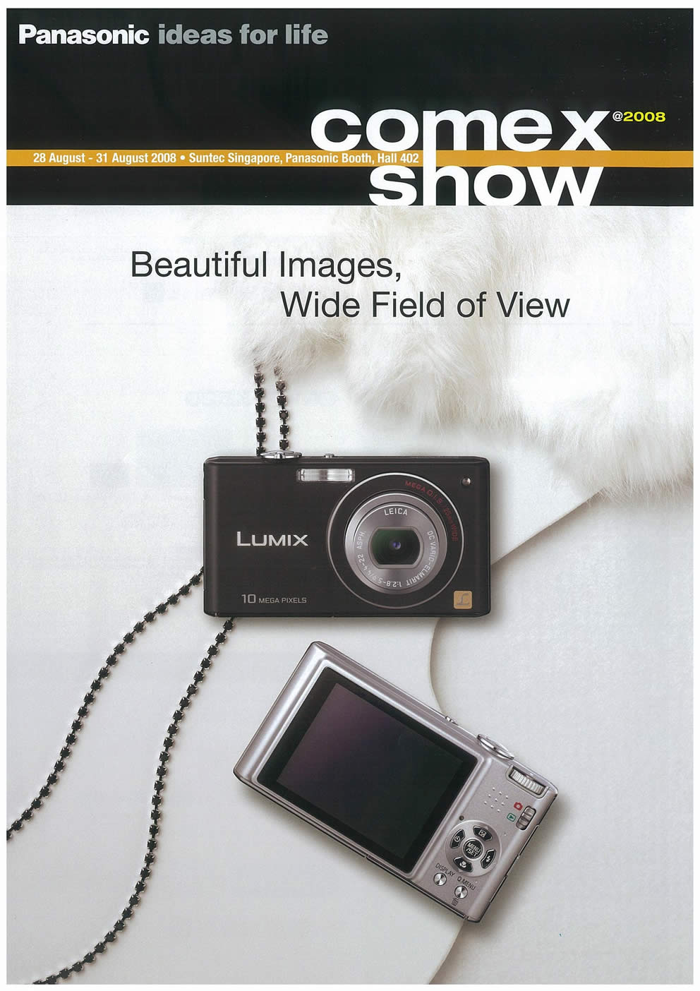 Comex 2008 price list image brochure of Panasonic Cameras Camcorders Page 1