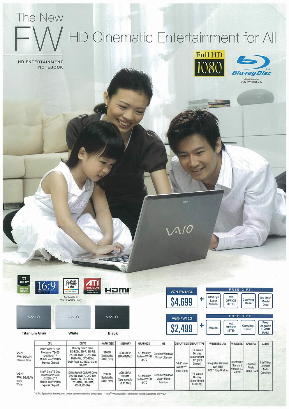 Comex 2008 price list image brochure of Sony VAIO Page 3