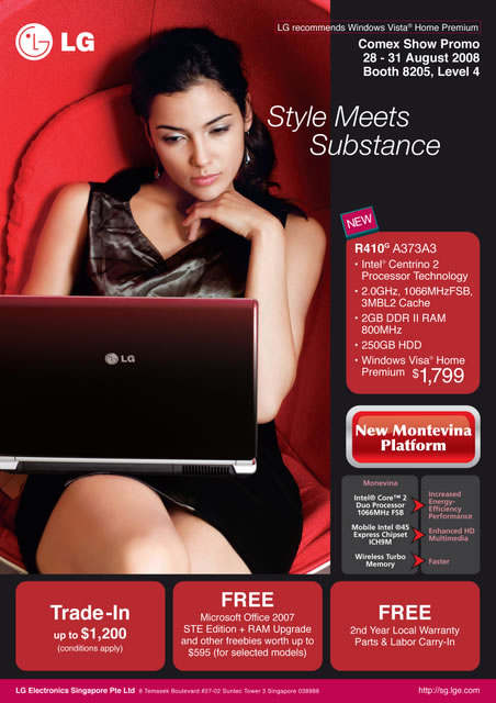 Comex 2008 price list image brochure of Lg Laptop1