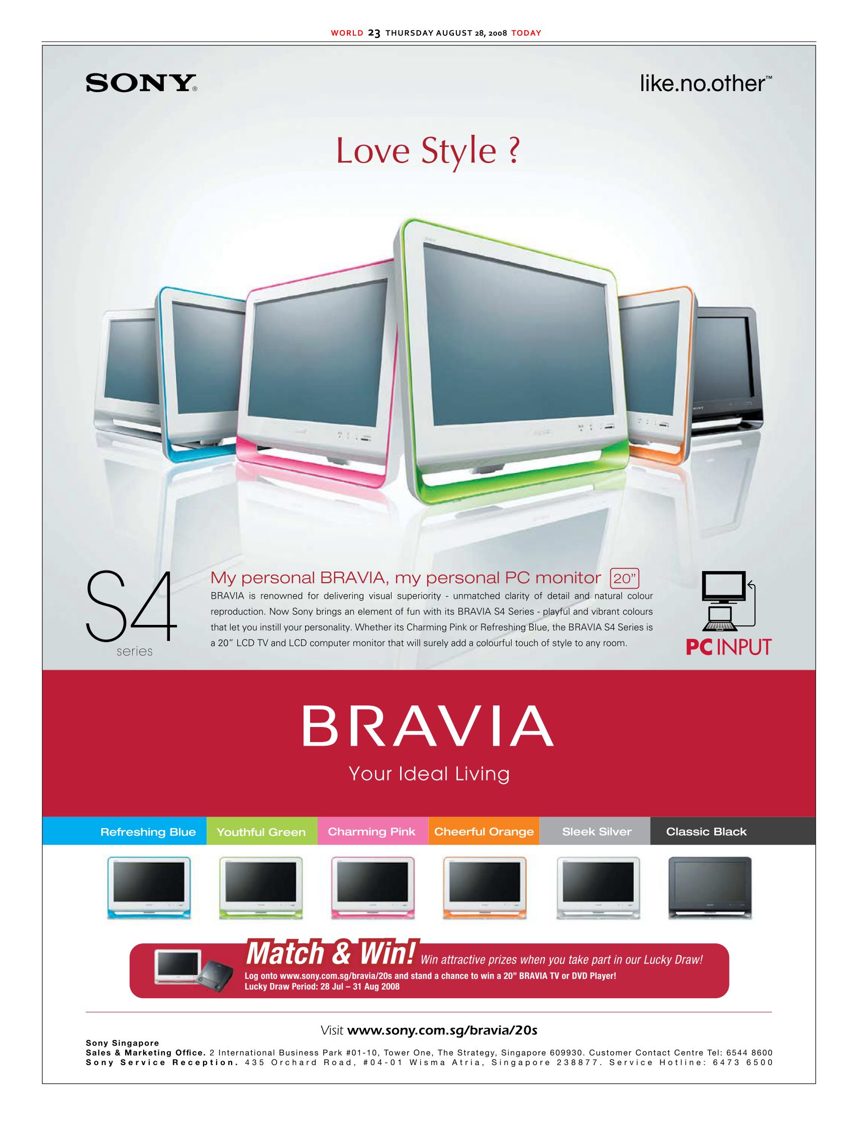 Comex 2008 price list image brochure of Sony Bravia Ad.pdf 01