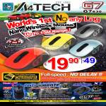 A4Tech Nano Wireless Mouse G7 630 Laser Gaming Mouse X7 Oscar