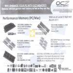 OCZ Performance Memory RAM DDR2 DDR3