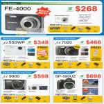 Digital Cameras FE-400 U550wp U7020 U9000 Sp-590uz