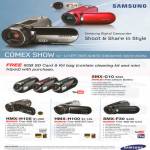 Digital Video Camcorders SMX C10 F30 HMX H105 H100