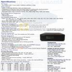 Iraku S200 HD DVR Specifications Media Player