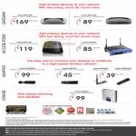 Gateway WAG160N Access Point WAP610N WAP54G USB Adapter WUSB100 WM54G PCI Gigabit Switch