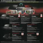 Notebooks Alienware M11x M15x M17x