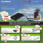 Edimax 3G 6210n Portable Router Battery EW 7811Un Adapter IC 7000PTn 3010WG IPCam AR 7266WnA