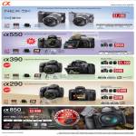 Digital Cameras DSLR Alpha NEX 5K A550 A390 A290 A850