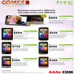 HTC Smartphones Flyer Sensation Incredible S Desire S Salsa Wildfire S