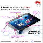 Huawei MediaPad Tablet Android Honeycomb Features