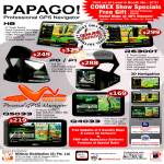 Papago GPS H8 P0 P1 R6300T WayWay Q5033 Q4033