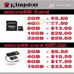 Kingston MicroSD Memory Card