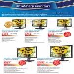 Monitors UltraSharp LED U2412M U2311H U2410 U2711 U3011