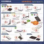 Edimax Router ADSL USB Adapter 3G Router Repeater Range Extender HomePlug WHDI Caster EW