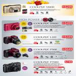 Digital Cameras Coolpix S8100 S9100 L120 P500 P7000