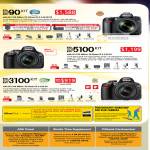 Digital Cameras DSLR D90 Kit D5100 D3100