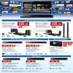 Home Theatre System 3D Blu-Ray BDV E380 E880 BDP S470 S380 CMT-FX300i DVD Players DVP SR750HP SR320 SR120