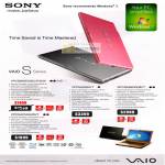 Notebooks Vaio S Series VPCSB26FG B L P S W VPCSA28GG T VPCSA26GG BI VPCSA25GG