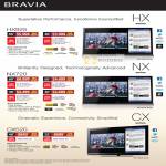 TV Internet Bravia KDL HX925 NX720 CX520