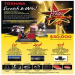 Notebooks Qosmio X770 F750 Satellite P745 Scratch And Win