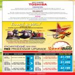 Why Choose Toshiba Scratch And Win Free Processor Upgrade