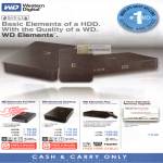 Western Digital Elements Portable External Storage Desktop Play Media Player