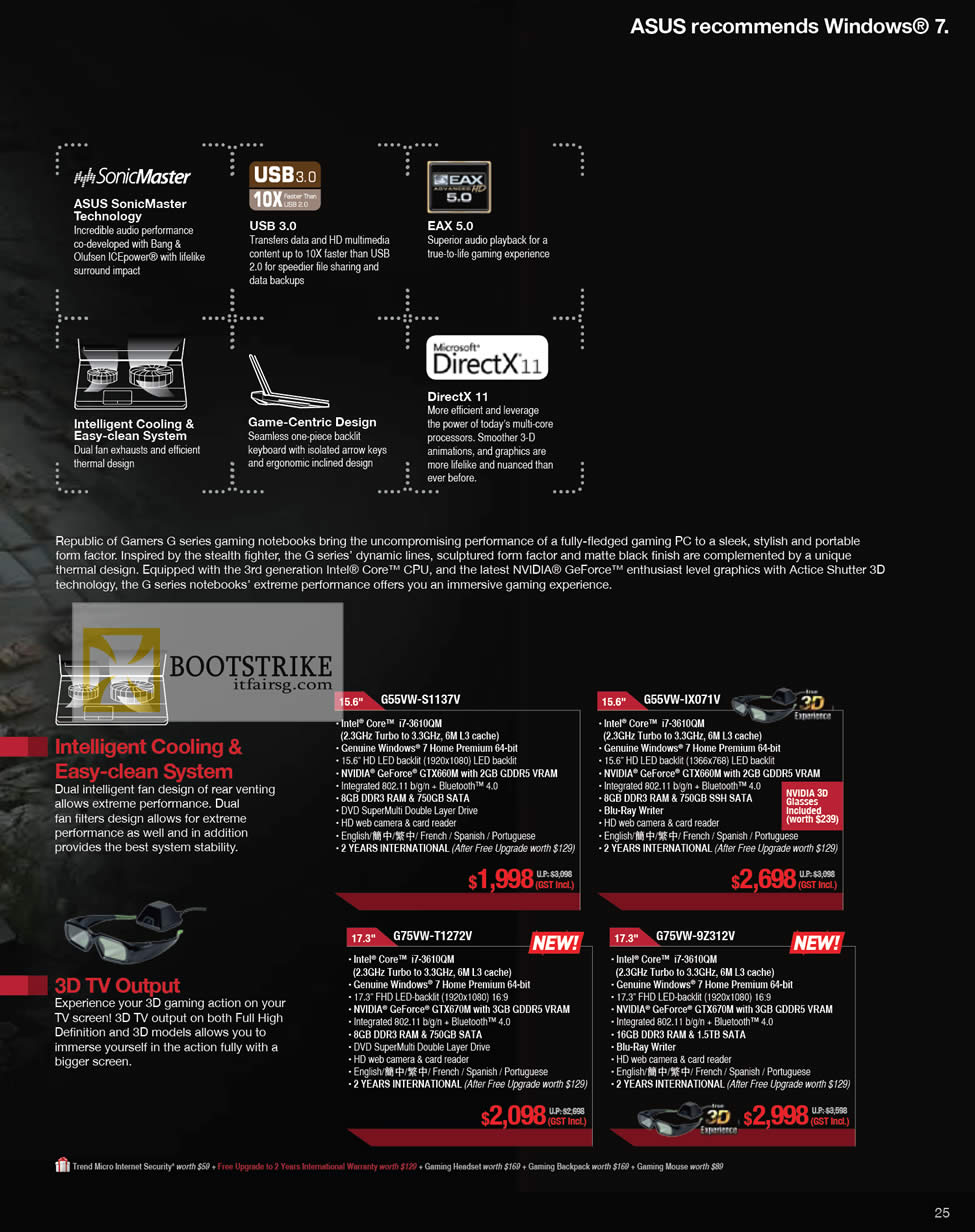 COMEX 2012 price list image brochure of ASUS Notebooks Gamers G Series G55VW-S1137V, G55VW-IX071V, G75VW-T1272V, G75VW-9Z312V