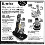 ICreation Dect Phones I-700, I-500, I-400 Bluetooth Handset