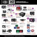 Cooler Master CPU Coolers, Hyper TX3 EVO PWN, CM X6, Vortex 211P, Blizzard T2, Megaflow