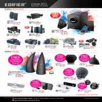 Edifier Speakers M1250, M1380, M1550, M3200, M1360, C3, C11, S530, S730, MP300, E30, E20, I-F600, I-F330i, I-F350i, MP230, IF230