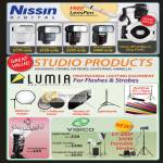 Red Dot Nissin Digital Flash Di466, Di622 MK2, Di866 MK2, GamiLight, Visico Lightstands, Studio Strobes,