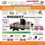 Xbox 360 Family Pack, Live Online Packs, Gold Membership, Kinect