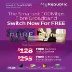 Fibre Broadband 100Mbps Fibre Broadband Pure, Gamer Free Installation, Free 5 Months