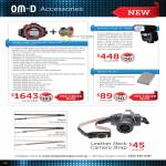 Digital Camera OM-D Accessories Neck Camera Strap, Wireless Flash FL-600R, Battery BLN-1, PT-EP08, PPO-EP01