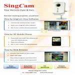 SingCam IPCam Features, 3G, Web Browser