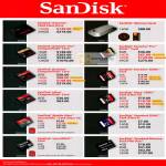 Sandisk Flash Memory Cards Extreme SSD, Vault, Extreme Pro CompactFlash, SDHC, Ultra, Mobile, Stick Pro Duo