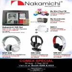 Nakamichi NEP-S100 Speaker, My Mini Plus FM, Soundcube, NBS 6, Headphones NHP-850, NW-3000, NW-501